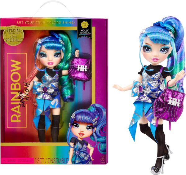 Лялька Rainbow High Junior High Special Edition Holly De’Vious Джуніор Холлі