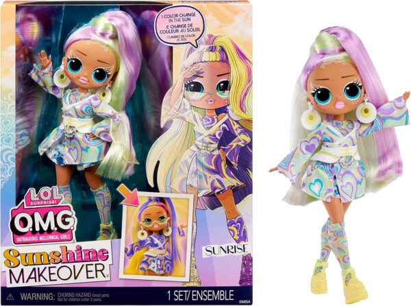 Лялька L.O.L. Surprise!  OMG Sunshine Color Change Sunrise Fashion Doll