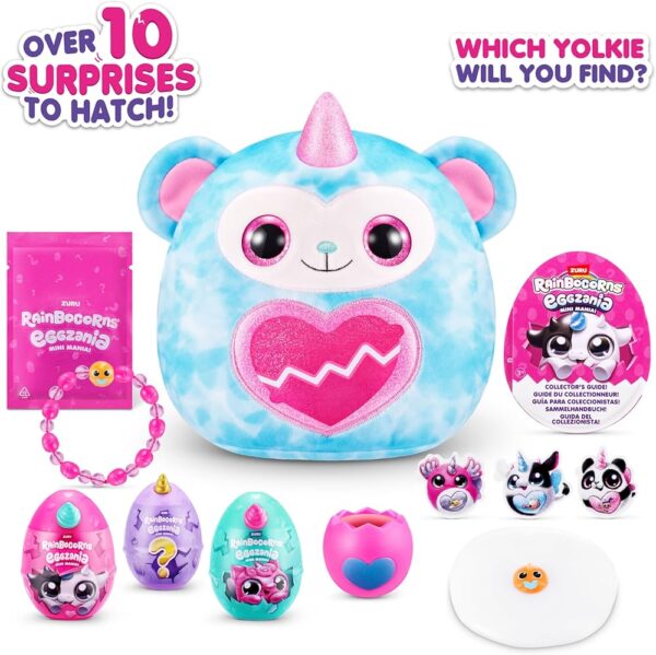 Яйце сюрприз ZURU Rainbocorns Eggzania Mini Mania мавпочка - Зображення 2