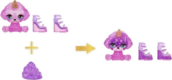 Лялька Rainbow High Violet Slime Kit Pet Фіолетова з вихованцем та набором лизуна - Зображення 3