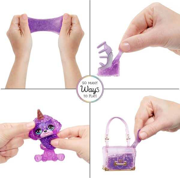 Лялька Rainbow High Violet Slime Kit Pet Фіолетова з вихованцем та набором лизуна - Зображення 5