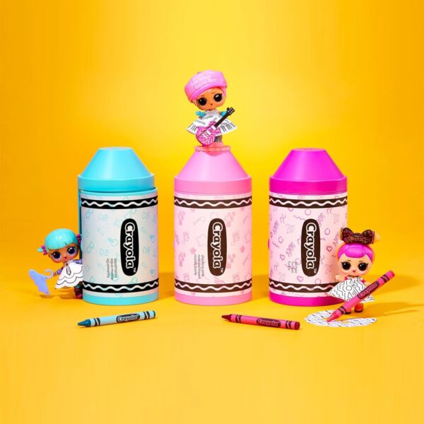 Ігровий набір з лялькою L.O.L. Surprise! серії Crayola – Кольоринки - Зображення 10