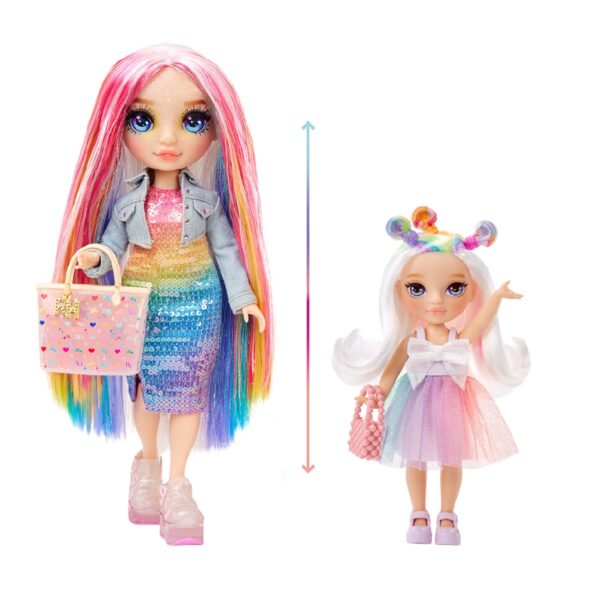 Ігровий набір з лялькою Rainbow High серії Littles - Веселка - Зображення 5