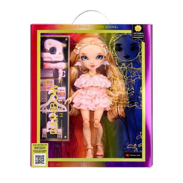 Лялька Rainbow High S23 – Вікторія Вайтмен - Зображення 7