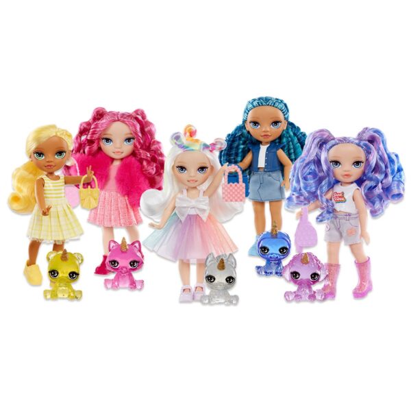 Ігровий набір з лялькою Rainbow High серії Littles - Аметиста - Зображення 7