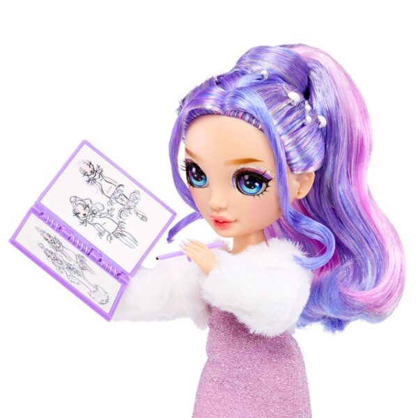 Лялька Rainbow High серії Fantastic Fashion – Віолетта (з акс.) - Зображення 6