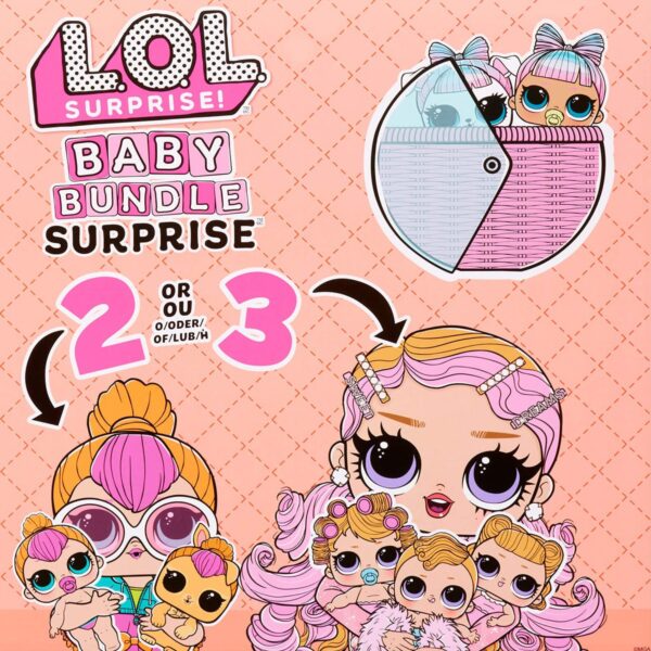 Ігровий набір з ляльками L.O.L. Surprise! серії Baby Bundle - Малюки - Зображення 6