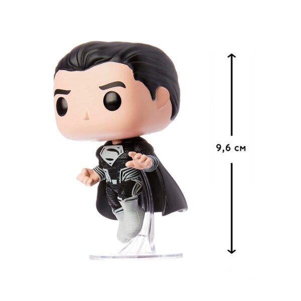 Ігрова фігурка Funko POP! серії Ліга Справедливості – Супермен (чорний костюм) - Зображення 2