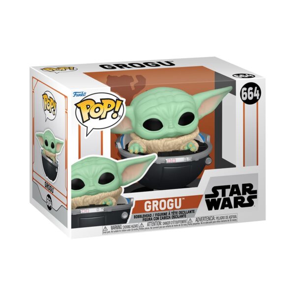 Ігрова фігурка Funko Pop! серії Мандалорець - Малюк Ґрогу у візочку - Зображення 5