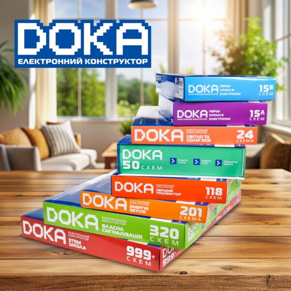 Конструктор електронний Doka Перші кроки в електроніці (В) - Зображення 10