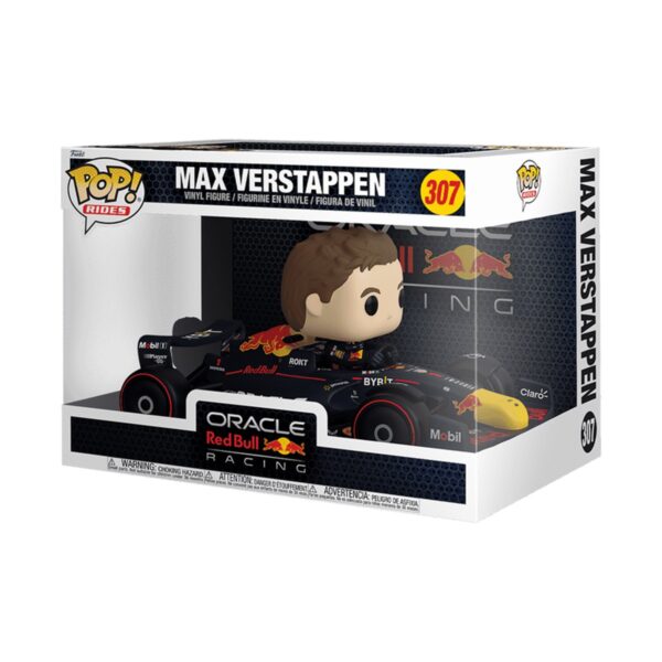 Ігрова фігурка Funko POP! серії Формула-1 - Макс Ферстаппен у машині - Зображення 4