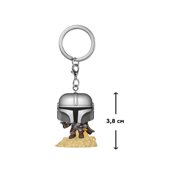 Ігрова фігурка на кліпсі Funko POP! серії Мандалорець – Мандалорець з бластером - Зображення 2