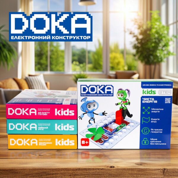 Конструктор електронний Doka Чиста енергія - Зображення 9