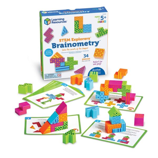 Навчальний ігровий набір Learning Resources - Кольорова геометрія - Зображення 2
