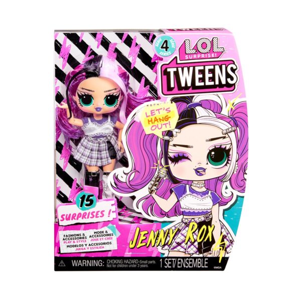 Ігровий набір з лялькою L.O.L. Surprise! серії Tweens S4 – Дженні Рокс - Зображення 8