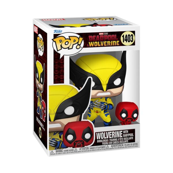 Набір ігрових фігурок Funko POP! серії Дедпул 3 - Росомаха з Бебіпулом - Зображення 2