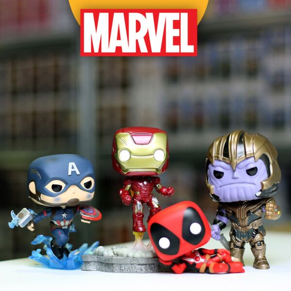 Ігрова фігурка Funko POP! cерії Месники: Фінал - Капітан Америка з мйольніром - Зображення 5
