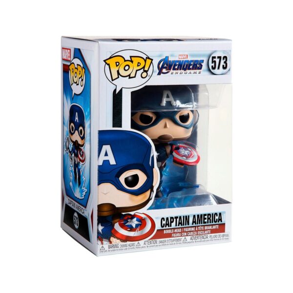 Ігрова фігурка Funko POP! cерії Месники: Фінал - Капітан Америка з мйольніром - Зображення 6