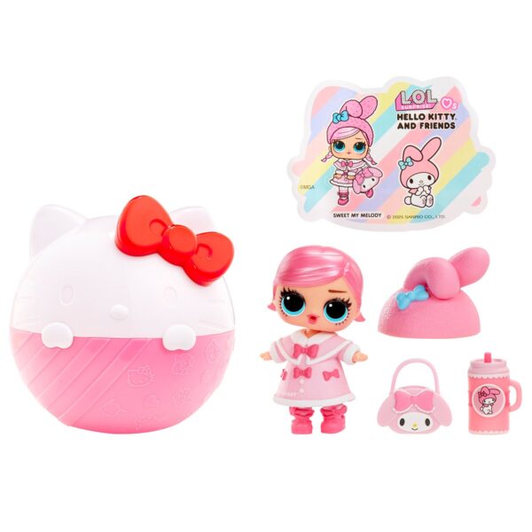 Ігровий набір з лялькою L.O.L. Surprise! серії Loves Hello Kitty – Hello Kitty та друзі - Зображення 3