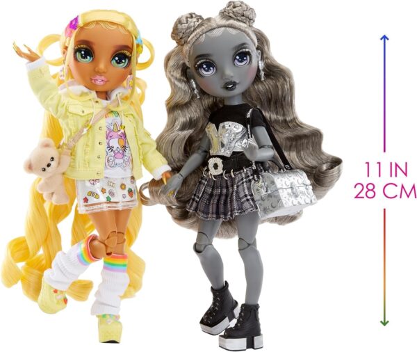 Ляльки Рейнбоу Хай Шедоу Близнюки Санні Місяць Rainbow High Special Edition Madison Twins - Зображення 2