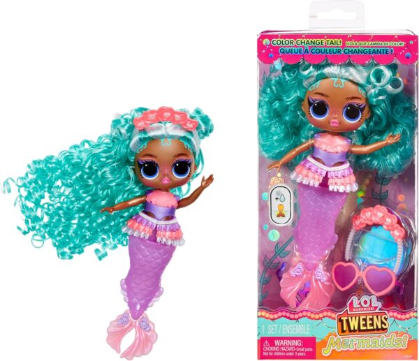 Ігровий набір із лялькою L.O.L. Surprise Tweens Mermaids! Русалонька Серена Фінн