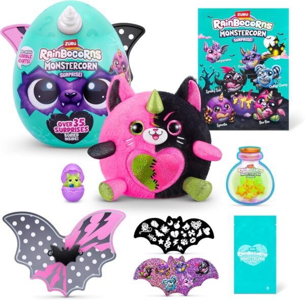 М'яка іграшка Кіт Сюрприз Rainbocorns Monstercorn Surprise Cat