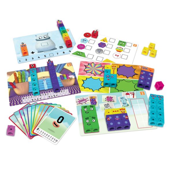 Навчальний ігровий набір LEARNING RESOURCES серії Numberblocks - Вчимося рахувати Mathlink® Cubes - Зображення 4