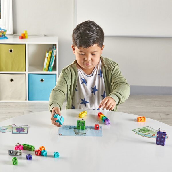Навчальний ігровий набір LEARNING RESOURCES серії Numberblocks - Вчимося рахувати Mathlink® Cubes - Зображення 10