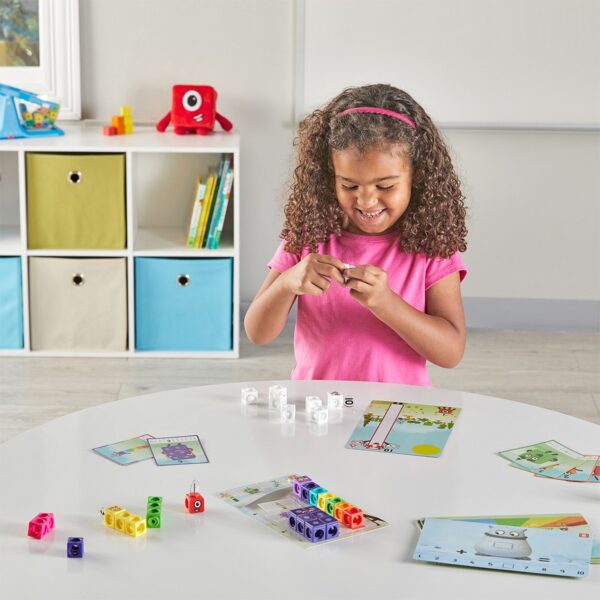Навчальний ігровий набір LEARNING RESOURCES серії Numberblocks - Вчимося рахувати Mathlink® Cubes - Зображення 11
