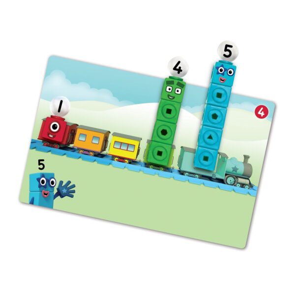 Навчальний ігровий набір LEARNING RESOURCES серії Numberblocks - Вчимося рахувати Mathlink® Cubes - Зображення 14