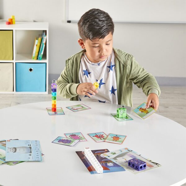 Навчальний ігровий набір LEARNING RESOURCES серії Numberblocks - Вчимося рахувати Mathlink® Cubes - Зображення 17
