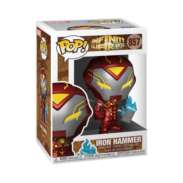 Ігрова фігурка Funko POP! серії Месники: Викривлення нескінченності – Залізний молот - Зображення 4
