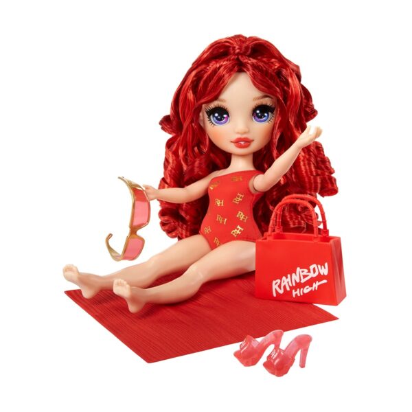 Лялька Rainbow High серії Swim & Style – Рубі (з акс.) - Зображення 6