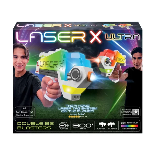 Ігровий набір для лазерних боїв - Laser X Ultra для двох гравців - Зображення 7