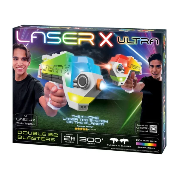 Ігровий набір для лазерних боїв - Laser X Ultra для двох гравців - Зображення 8