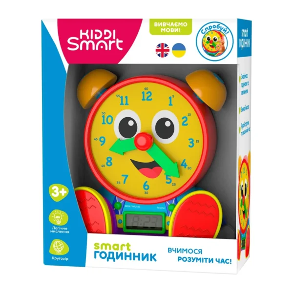 Інтерактивна двомовна іграшка, що навчає – Smart-годинник - Зображення 2