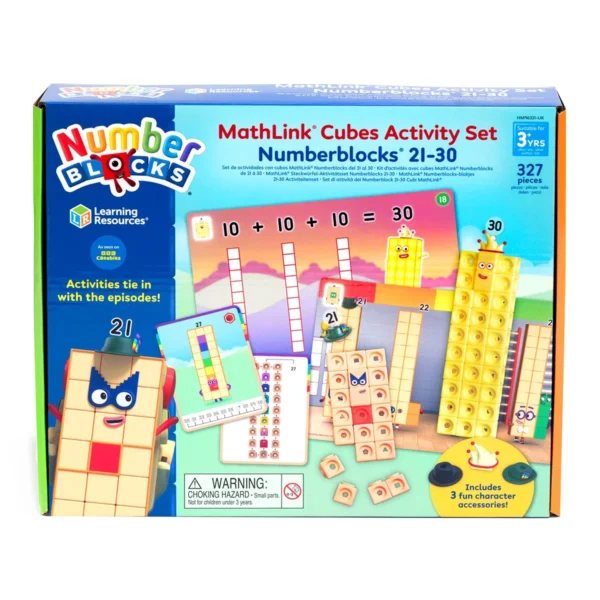 Навчальний ігровий набір Learning Resources серії Numberblocks - Вчимося рахувати 21-30 MathLink® - Зображення 2