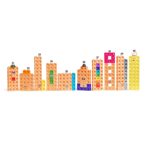 Навчальний ігровий набір Learning Resources серії Numberblocks - Вчимося рахувати 21-30 MathLink® - Зображення 6