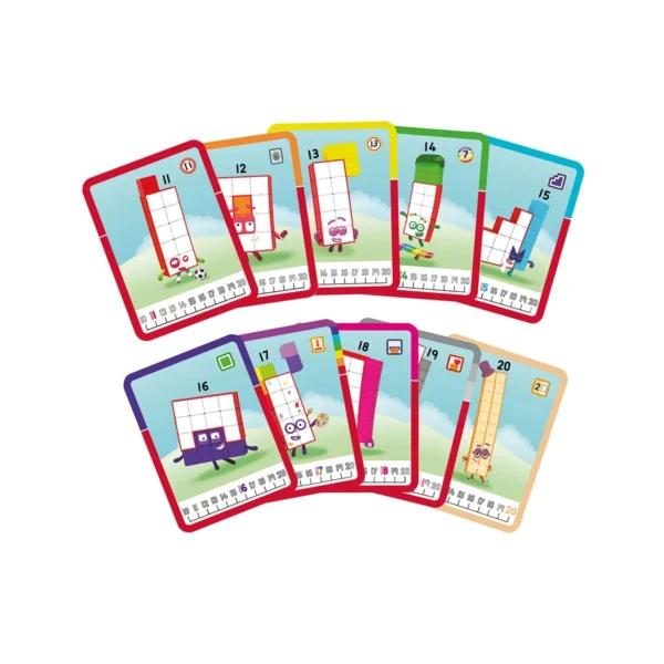 Навчальний ігровий набір LEARNING RESOURCES серії Numberblocks - Вчимося рахувати від 11 до 20 Mat - Зображення 3