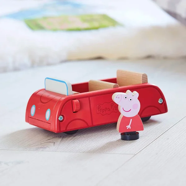 Дерев'яний ігровий набір Peppa - Машина Пеппи - Зображення 3