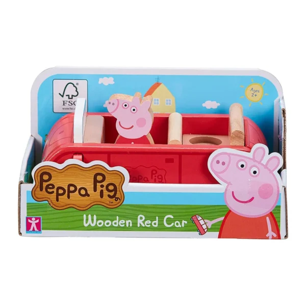 Дерев'яний ігровий набір Peppa - Машина Пеппи - Зображення 4