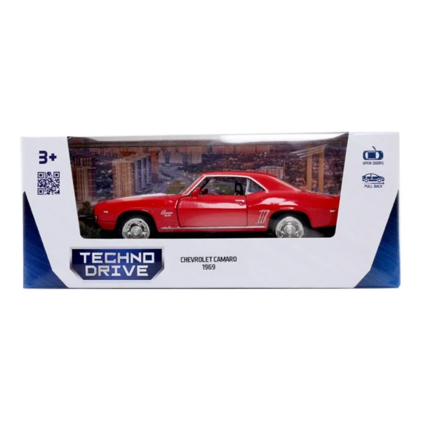 Автомодель - Chevrolet Camaro 1969 (червоний) - Зображення 2
