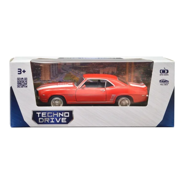 Автомодель - Chevrolet Camaro 1969 (червоний) - Зображення 11