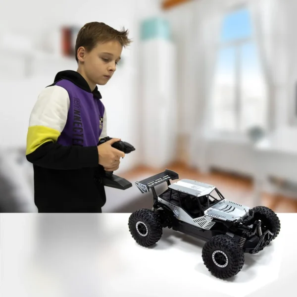 Автомобіль Off-road Crawler з р/к – Speed King (сірий) - Зображення 11