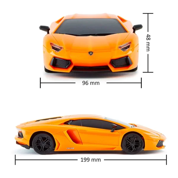 Автомобіль KS Drive на р/к - Lamborghini Aventador LP 700-4 (1:24, 2.4Ghz, оранжевий) - Зображення 5