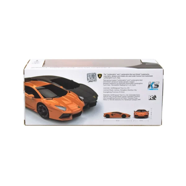 Автомобіль KS Drive на р/к - Lamborghini Aventador LP 700-4 (1:24, 2.4Ghz, оранжевий) - Зображення 8