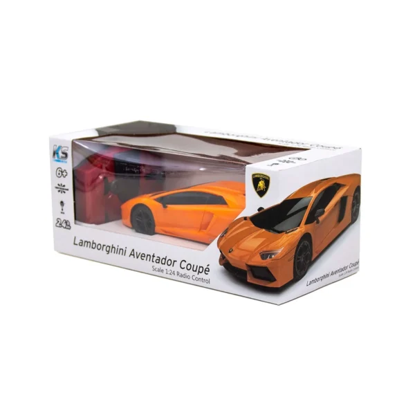 Автомобіль KS Drive на р/к - Lamborghini Aventador LP 700-4 (1:24, 2.4Ghz, оранжевий) - Зображення 10