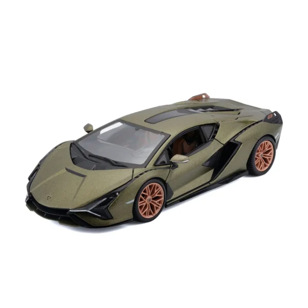 Автомодель - LAMBORGHINI SIÁN FKP 37 (асорті зелений металік, червоний металік, 1:24) - Зображення 2