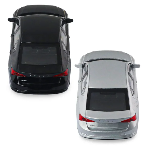 Автомодель - Skoda Octavia (чорний, сріблястий) - Зображення 10