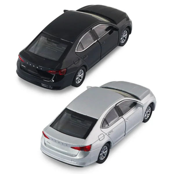 Автомодель - Skoda Octavia (чорний, сріблястий) - Зображення 11
